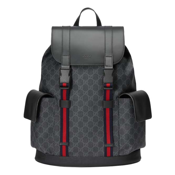 GUCCI GG BLACK BACKPACK 495563 (42*34*16cm)